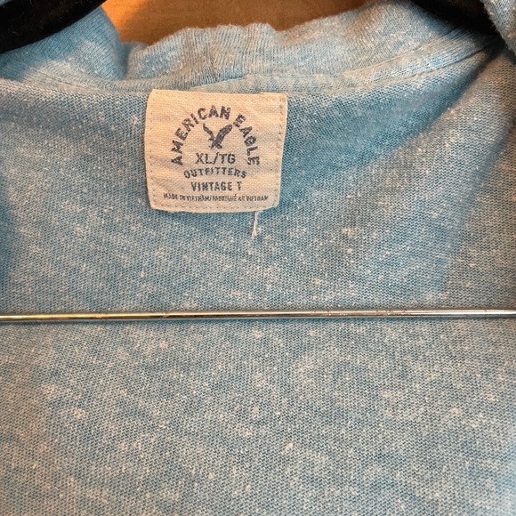 American Eagle Outfitters Vintage Blue Hoodie - Picture 3 of 4